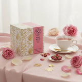 Dancing Leaf Rose Blush Tea Box