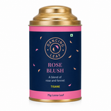 Dancing Leaf Rose Blush Tea Canister