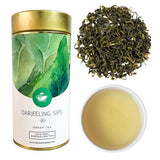 Darjeeling Sips Darjeeling Green Tea | Young Leaf Harvest with Naturally Smooth Finish