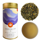Darjeeling Sips Healing Tulsi Green Tea with Tulsi, Ginger & Turmeric | Garden of Calm
