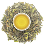 Gopaldhara Darjeeling Spring Baozhong Tea with Dry Tea Leaves