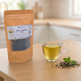 Deroi Mint Green Tea With Peppermint & Spearmint - India’s First Carbon-Free Tea From Assam - Pack of 2