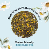 Dorje Teas Chamomile Green Tea With Whole Blossoms for Evenings That End Beautifully