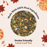 Dorje Teas Kashmiri Kahwa Green Tea with Traditional Himalayan Spices for Gentle Digestion