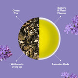 Dorje Teas Lavender Green Tea | Beautiful Balance of Freshness and Floral Grace