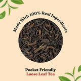 Dorje Teas Roasted Darjeeling Black Tea | Bold Leaves with Caramel Finish