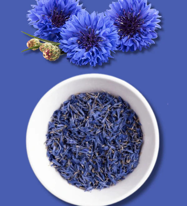 Dried Blue Cornflower Petals