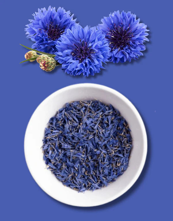 Dried Blue Cornflower Petals