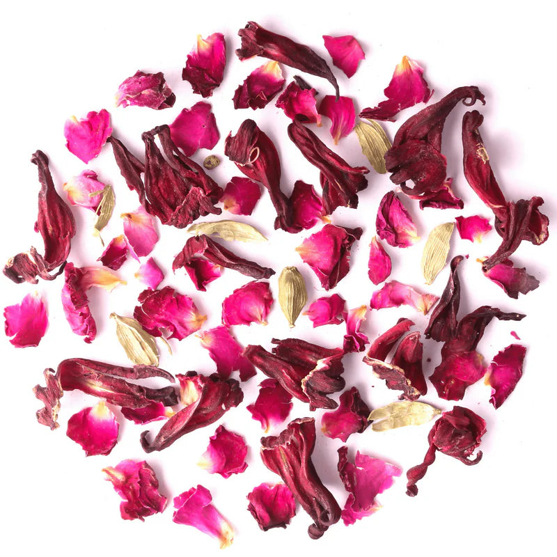 Dried Hibiscus Rose Flowers