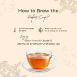 Elixir Premium Orthodox Black Tea Brewing Information