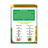 Esah Tea Natural Honey Lemon Green Tea – A Gentle Citrus Green Tea in Natural Cotton Bags