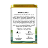 Esah Tea Natural Honey Lemon Green Tea – A Gentle Citrus Green Tea in Natural Cotton Bags
