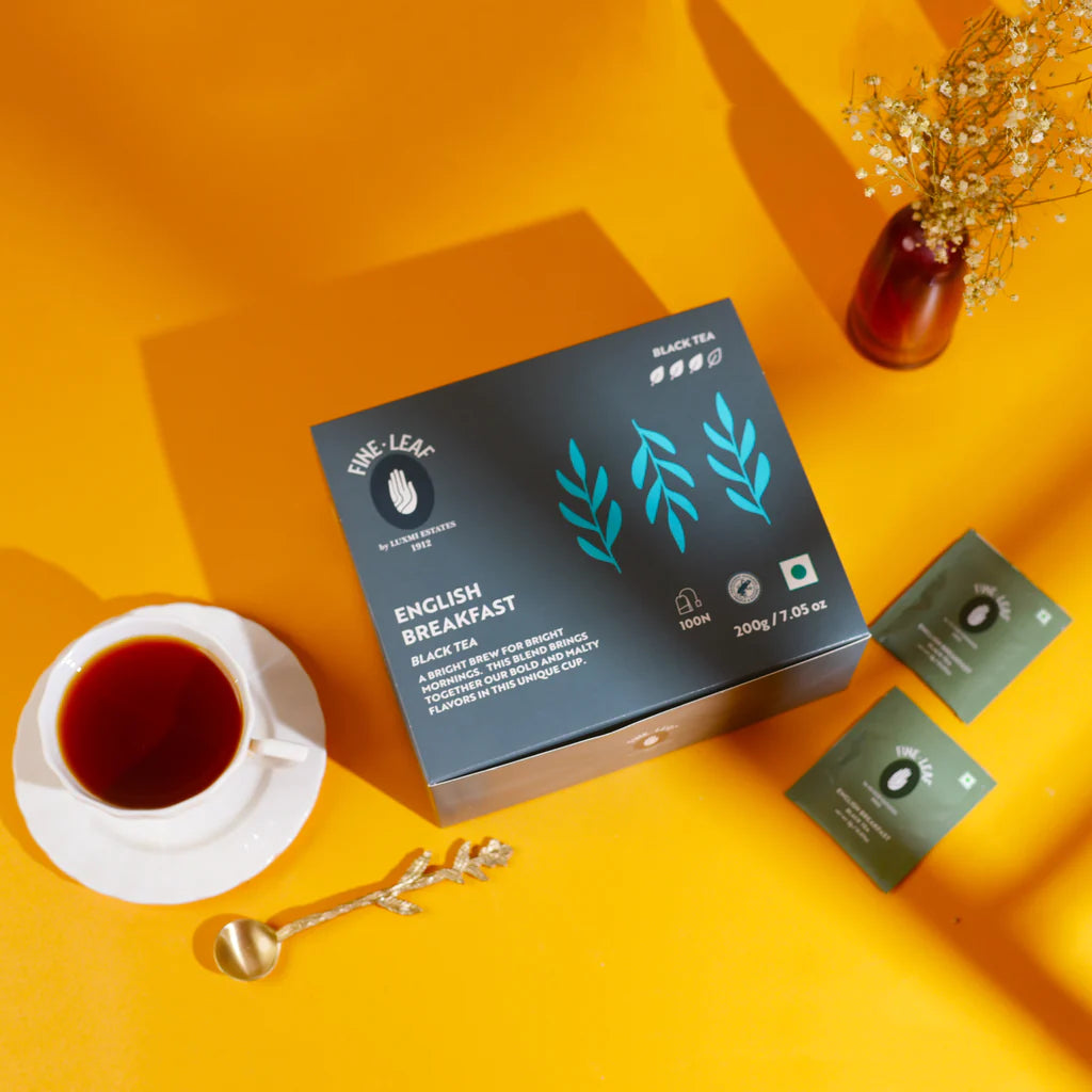 Fine Leaf by Luxmi Estates English Breakfast Black Tea
