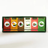 Golden Tips 6 Flavoured Green Tea Collection – Peach, Mango, Chocolate, Vanilla, Strawberry & Mint