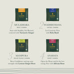 Four Luxmi Chakras Tea Packs