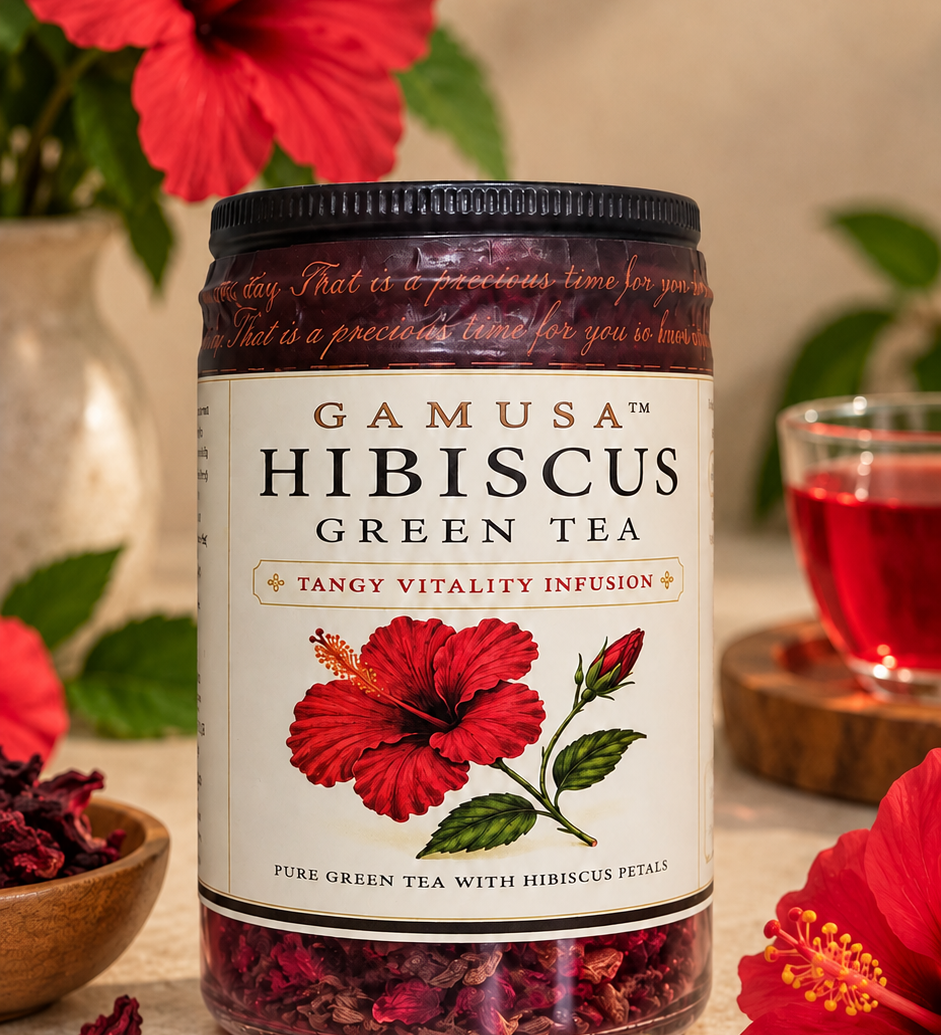 Gamusa Hibiscus Green Tea