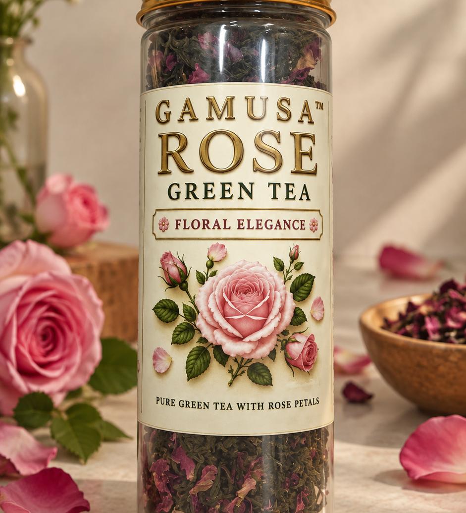 Gamusa Rose Green Tea