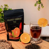 Gelakey Antioxidant Black Tea with Natural Orange Peels for Antioxidant Support