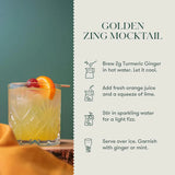 Golden Zing Mocktail