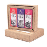 Golden Tips 3-in-1 Darjeeling, Assam & Nilgiri Black Teas in Handcrafted Jute Box