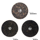 Golden Tips 3-in-1 Indian Tea Trio - Darjeeling, Assam & Nilgiri Dried Tea Leaves