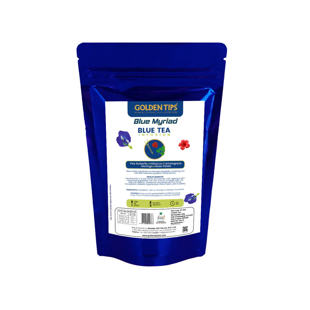 Golden Tips Blue Myriad Infusion Tea Pack