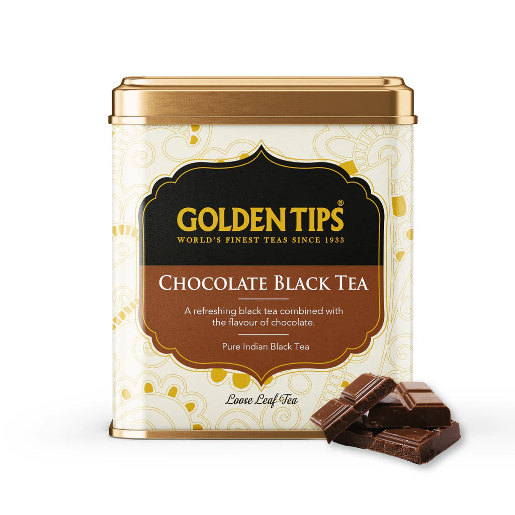 Golden Tips Chocolate Flavoured Black Tea Box