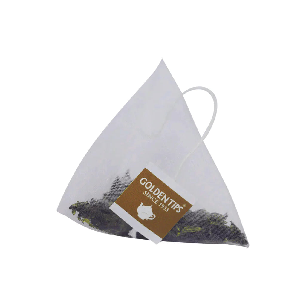 Golden Tips Herbyoga Chamomile Mint Herbal Tea in Pyramid Bags
