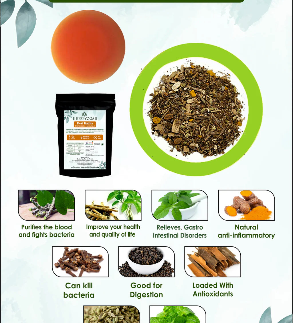 Golden Tips Herbyoga Immunity Booster