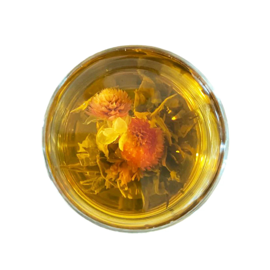 Golden Tips Jasmine Lovers Handcrafted Blooming White Tea