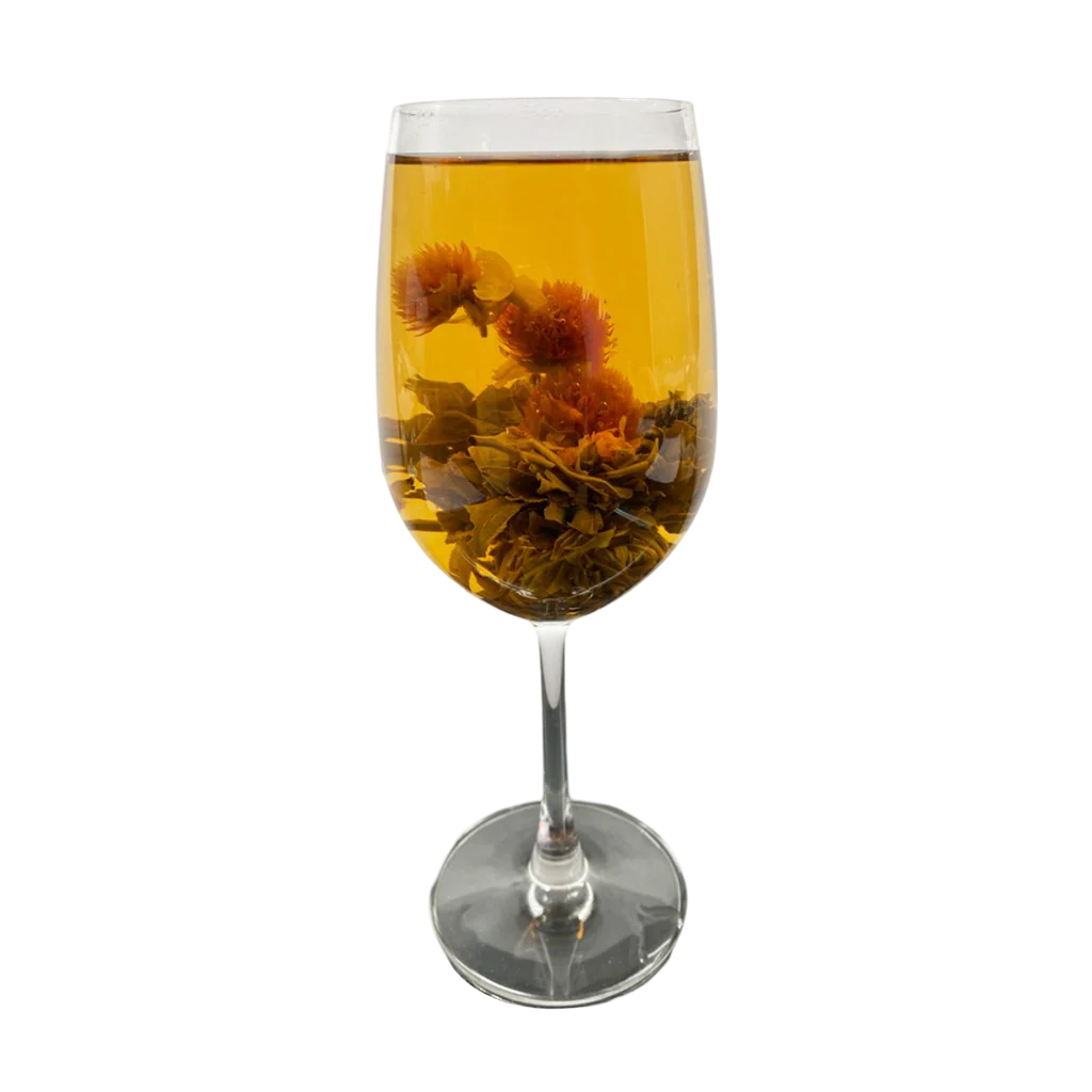 Golden Tips Jasmine Lovers Handcrafted Flowering White Tea