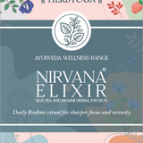 Golden Tips Nirvana Elixir Herbal Infusion – Botanical Harmony with Butterfly Pea & Brahmi