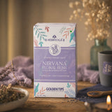 Golden Tips Nirvana Floral Bliss Herbal Infusion with Rose & Chamomile for Soft Petal-Drenched Evenings
