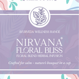 Golden Tips Nirvana Floral Bliss Herbal Infusion with Rose & Chamomile for Soft Petal-Drenched Evenings