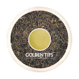 Golden Tips Peach Dried Green Tea Leaves