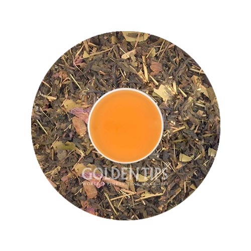 Golden Tips Roseherb Green Tea