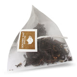 Golden Tips Sparkling Darjeeling Oolong Tea in Biodegradable Pyramid Bags