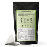 Gopaldhara Chaidhara Darjeeling Green Tea With Tulsi for Antioxidant Power, Cleaner Breathing & Everyday Detox - Biodegradable Pyramid Tea Bags
