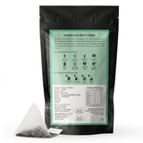 Gopaldhara Chaidhara Moroccan Mint Green Tea To Cool the Palate and Refresh the Mind -  Biodegradable Pyramid Tea Bags