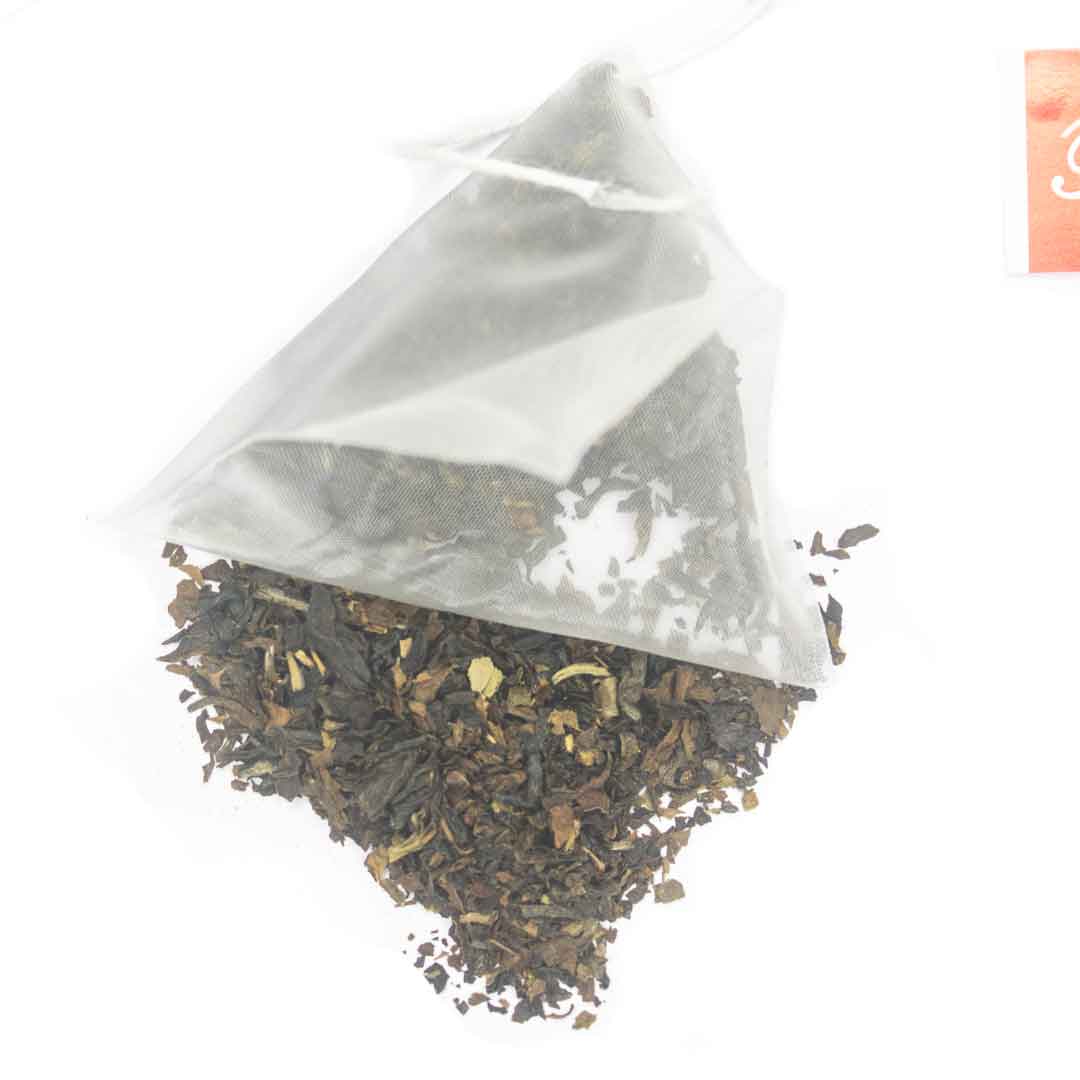 Gopaldhara Darjeeling Roasted Black Tea Bag with Loose Tea Leaves