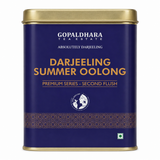 Gopaldhara Darjeeling Summer Second Flush Oolong Tea for Overall Wellness - Made from Clonal Bushes
