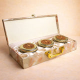 Gopaldhara Darjeeling Tea Briefcase Gift Box – First Flush, Second Flush & Oolong (3 Jars)
