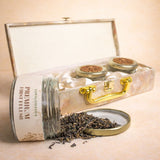 Gopaldhara Darjeeling Tea Briefcase Gift Box – First Flush, Second Flush & Oolong (3 Jars)