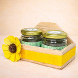 Gopaldhara Darjeeling Wooden Tray Tea Gift Set – Premium First Flush & Second Flush Collection