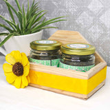 Gopaldhara Darjeeling Wooden Tray Tea Gift Set – Premium First Flush & Second Flush Collection
