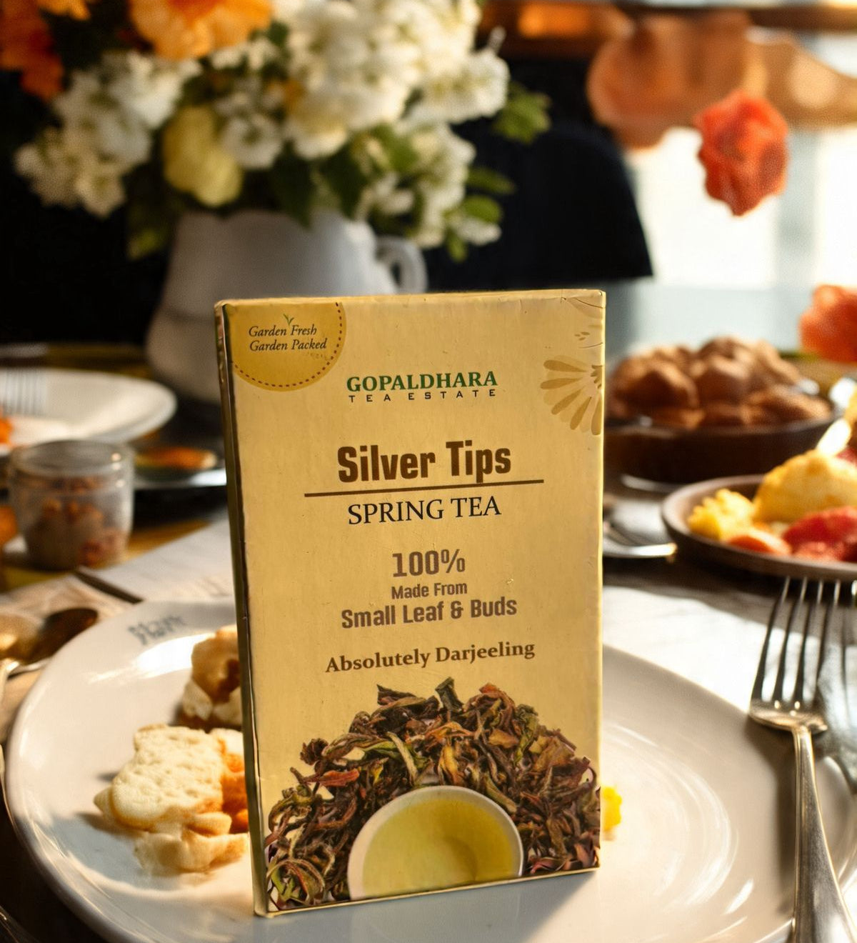 Gopaldhara Silver Tips Darjeeling White Tea Box