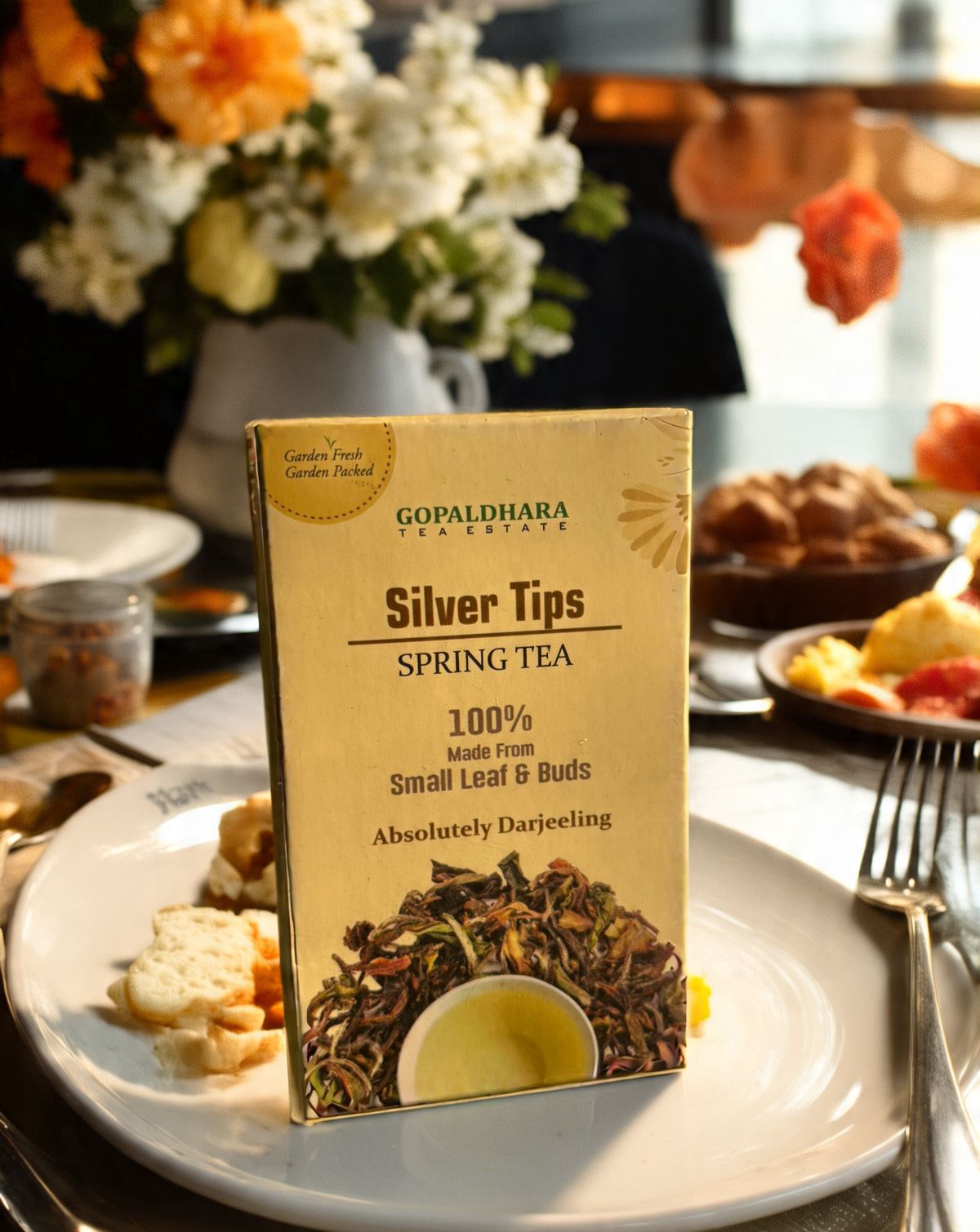 Gopaldhara Silver Tips Darjeeling White Tea Box