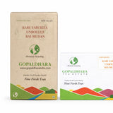 Gopaldhara Darjeeling Rare Yabukita Unrolled Bai Mudan First Flush White Tea Crafted from Japanese Yabukita Clones