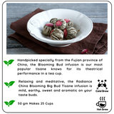 HORMONAL BALANCE Blooming Big Bud Organic Green Tea - A Tea That Blossoms, Balances & Delights