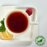 HORMONAL BALANCE Lanka Raspberry Organic Black Tea - Fruity Brew for Energy & Emotional Wellbeing